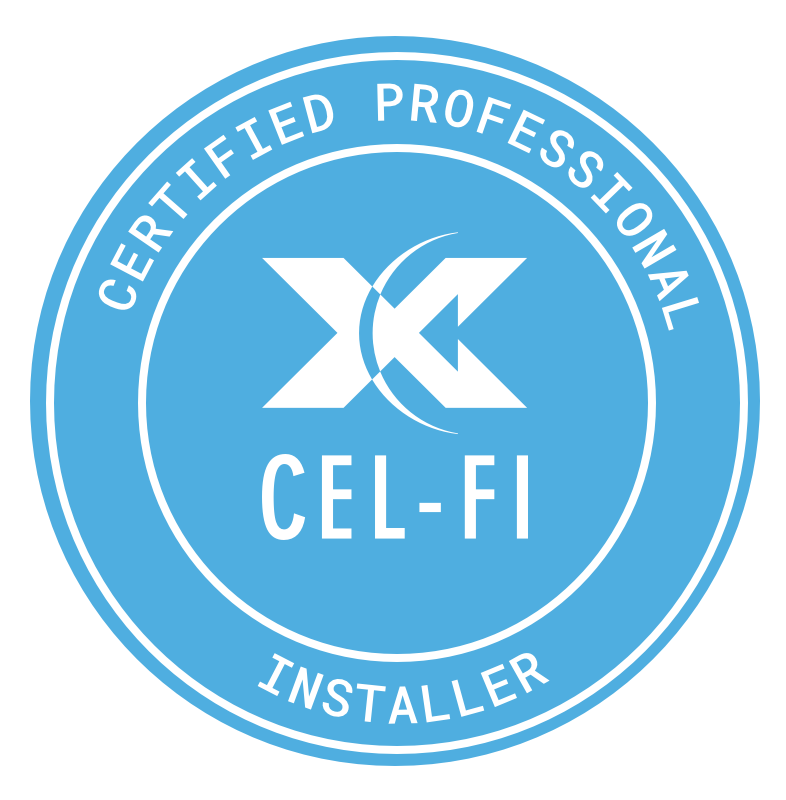 Cel-Fi Certified Installer Badge