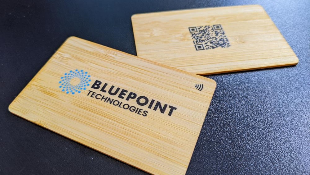 Bluepoint Opts for Bamboo with new NFC-enabled Business Cards