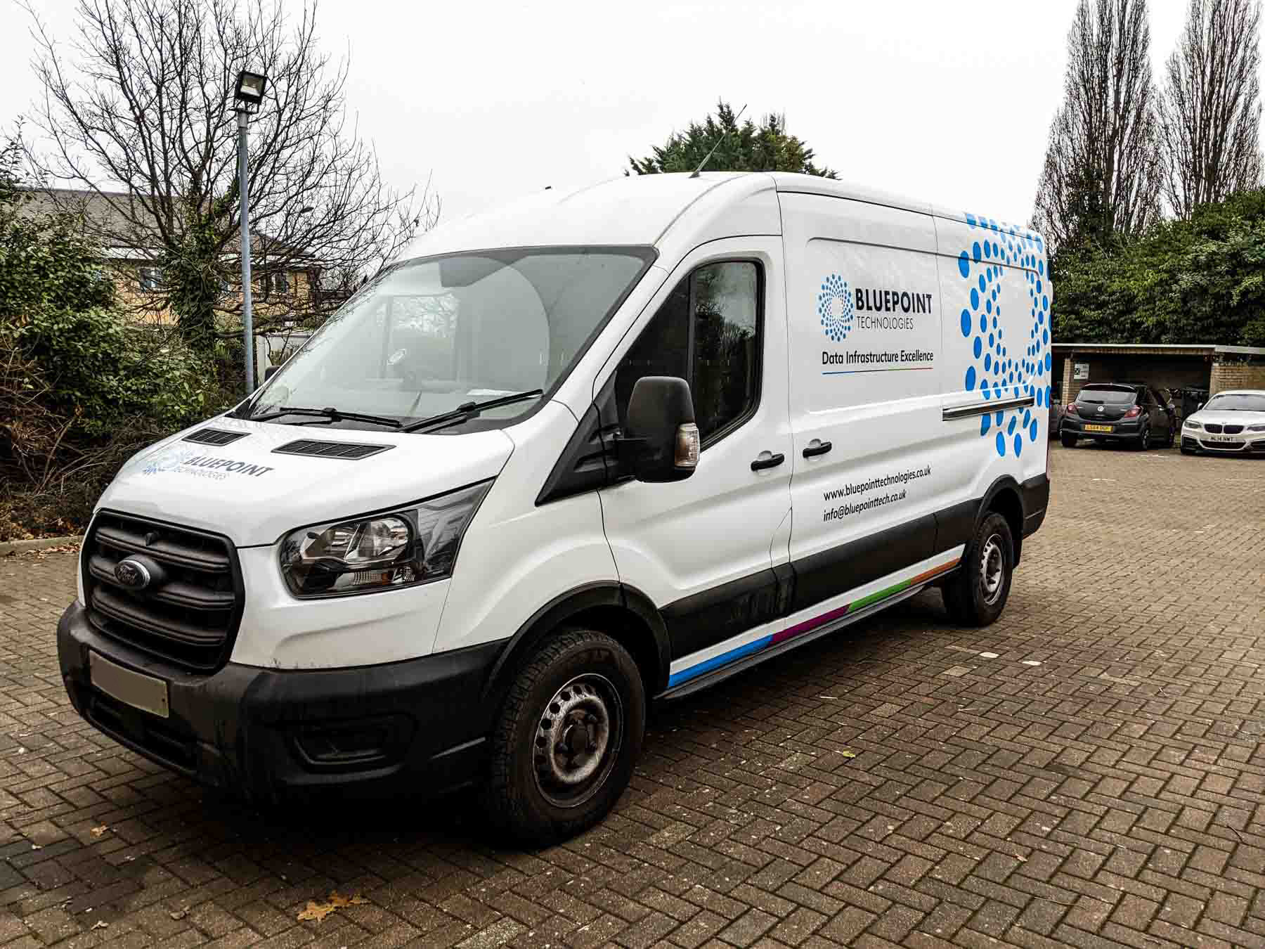 New van the latest infrastructure investment at Bluepoint Technologies