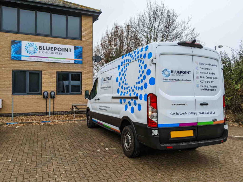 New van at Bluepoint Technologies