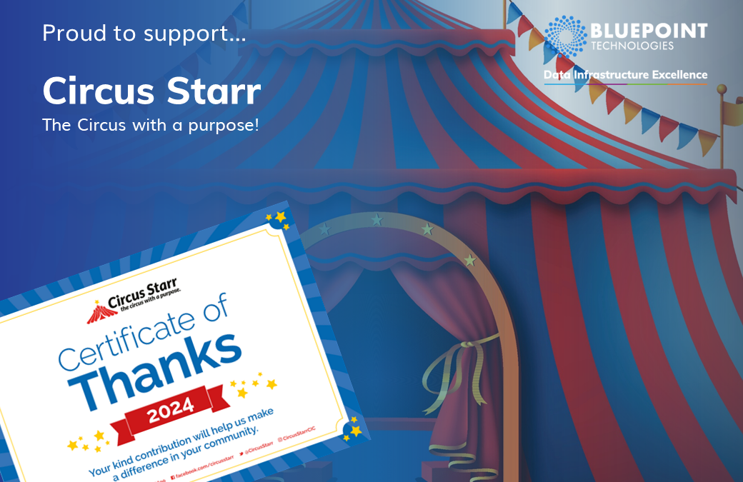 Bluepoint is proud to support Circus Starr again this Christmas