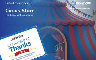 Bluepoint is proud to support Circus Starr again this Christmas