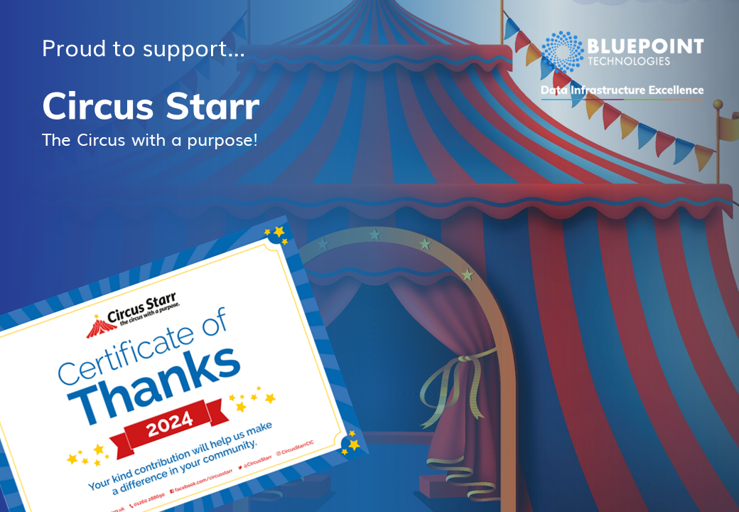 Bluepoint is proud to support Circus Starr
