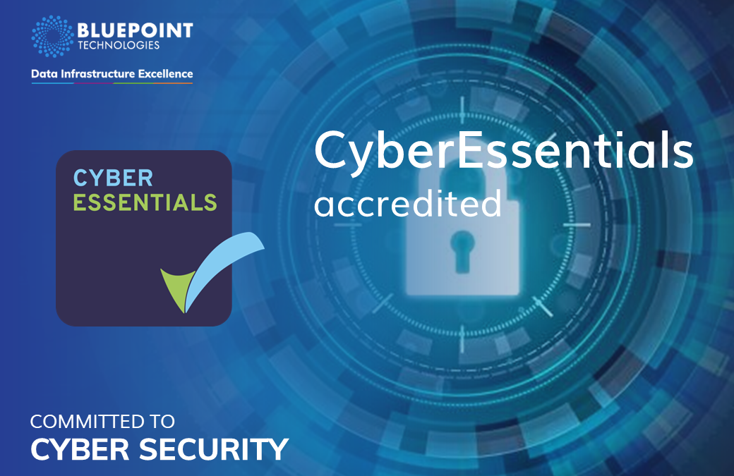 Bluepoint Technologies Retains CyberEssentials Certification for Fifth Consecutive Year
