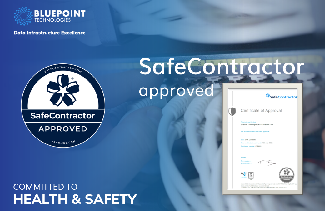 Bluepoint Technologies Retains SafeContractor Accreditation, Reinforcing Commitment to Health, Safety, and Compliance