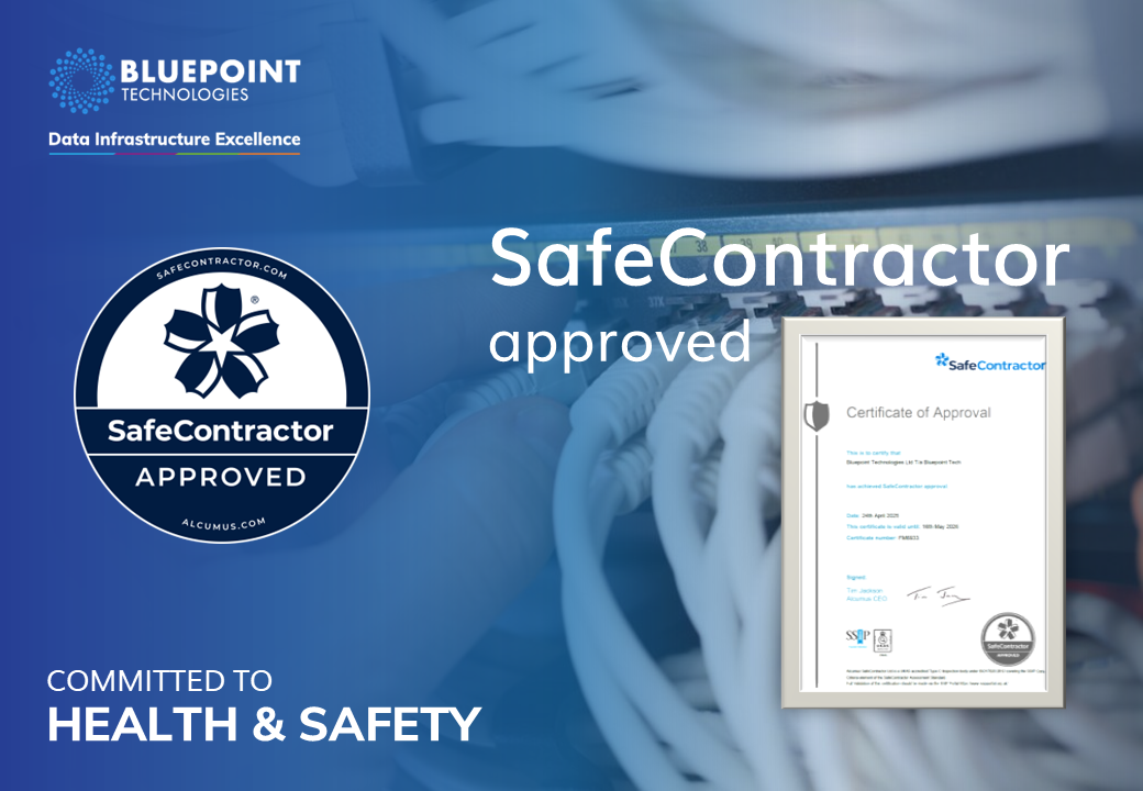 Bluepoint Technologies Retains SafeContractor Accreditation, Reinforcing Commitment to Health, Safety, and Compliance