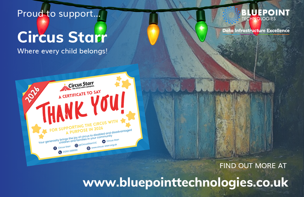 Bluepoint is proud to support Circus Starr this Christmas